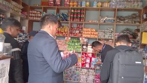 पूर्वीचौकी गाउँपालिकामा बजार अनुगमन